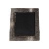 8" x 10" Gray Cowhide Tabletop Picture Frame with Mat