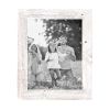 16" x 20" White Solid Wood Hanging Picture Frame