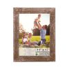 11" x 17" Espresso Solid Wood Hanging Picture Frame