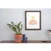 8" x 8" Black Solid Wood Tabletop Picture Frame