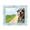 12" x 12" Blue Solid Wood Tabletop Picture Frame