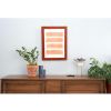 13" x 19" Red Solid Wood Hanging Picture Frame