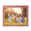 18" x 24" Red Solid Wood Hanging Picture Frame