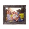 20" x 24" Black Solid Wood Hanging Picture Frame