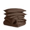 King / CAL King 3-Piece Down Alternative Comforter Set in Chocolate Brown