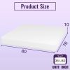 King size 10-inch Charcoal Infused Memory Foam Mattress with Removable Cover