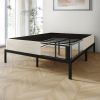 King size 7.8-inch Metal Frame Box-Spring Foundation for Mattress with Cover