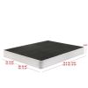 King size 8-inch Metal Frame Box-Spring Mattress Foundation with Cover