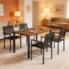 Outdoor table and chair set, terrace table and chair set