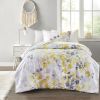 Comforter Set with Bed Sheets Yellow Twin