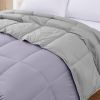 Modern Threads Down Alternative Reversible Comforter Purple/Silver Queen