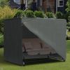 All Weather Garden Patio Swing Chair Cover Waterproof Protector Anti-UV and PVC Coating Fade Resistant Oxford Fabric 6.7ft x 4.1ft x 5.4ft