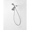 3-Setting Luxury Shower Combo with 19 Possible Flow Combinations, Chrome