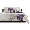 King/Cal King 6 Piece Printed Duvet Cover Set