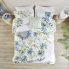 Cotton Printed 6 Piece Comforter Set Multi King