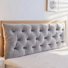Headboard Pillow Length 1.8m, 3 Colors (Option: Light gray)
