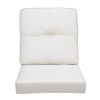 Outdoor Deep Seat Cushion Set, Waterproof & Fade Resistant Patio Chair Replacement Cushions for Outdoor Furniture, 1 Back & 1 Seat Cushion