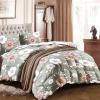 Duvet Cover Set 5-Piece, Queen Size - Includes Duvet Cover with Ties, 2 Pillowcases & 2 Decorative Shams | Ultra-Soft Microfiber Bedding Set